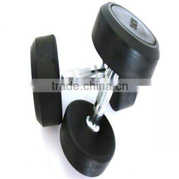 factory price Cheap gym rubber dumbbell set dumbbell and barbell pad