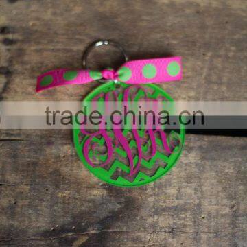 Wholesale Blank Clear Plastic Owl Laser Cut Acrylic Key Chain photo-2