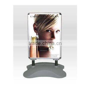 outdoor double side poster stand