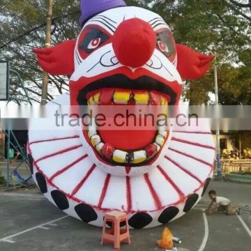 Halloween/Christmas Decoration Giant Funny Inflatable Clown Head