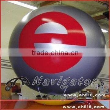 big silver colour Helium Balloon for advertising