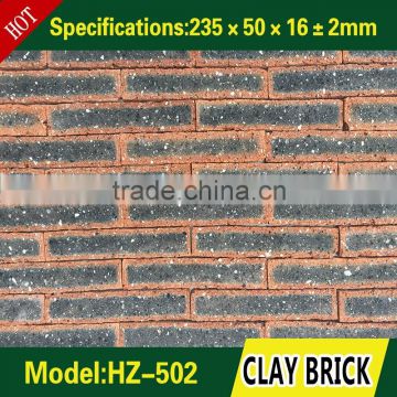 Exterior/outdoor Decorative Thin Wall Clay Bricks For Decoration