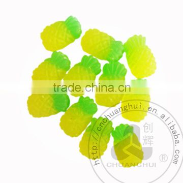 Halal Gummy Pineapple Soft Candy In Bulk