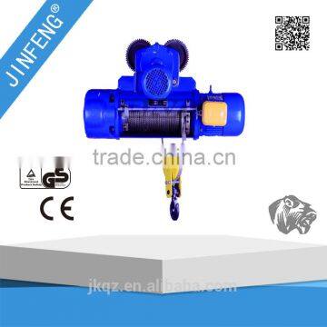 0.25~10 ton CD1 type steel wire rope electric hoist single-girder gantry crane