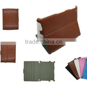 For the New iPad Leather Cover Case with Snake Design and Stand Fuction 5Colors