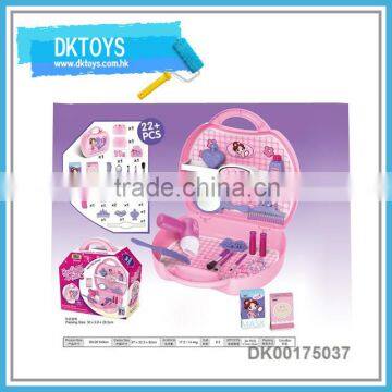 Hot Sale New Item Make Up Set Pink Suitcase Color Box Kids Toys Fun Play Item