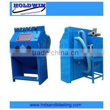 Dry Sandblasting cabinet with dust collector