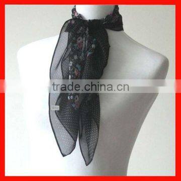 2011 newest fashion pretty lady polyester kerchief