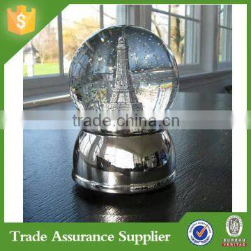 Eiffel Tower Snow Globe Souvenir