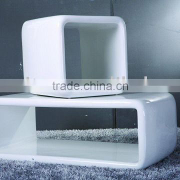 high gloss fiberglass coffee table