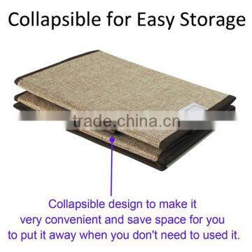 Linen Storage Eco-friendly Shower Caddy 16x16x16 Storage Cube Clothes Storage Boxes Amazon Fabric Cosmetic Organizer Folding photo-4