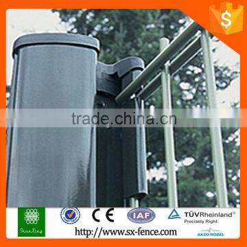Stainless steel ornamental double loop wire fence