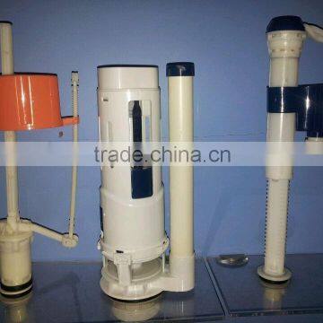 Toilet flush tank dual Drain valve