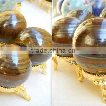 TIGER EYE SPHERES