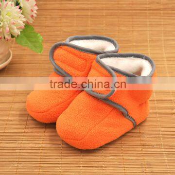 2016 beautiful Warm high quality soft sole baby shoes baby Warm shoes