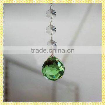 Wholesale Cheap Green Glass Ball Ornament For 2014 New Year Decoration