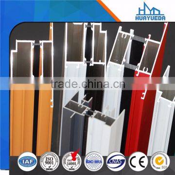 Powder coating 6063 aluminium profile for thermal break