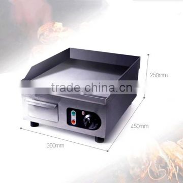 New Product Hot sale Commercial Kitchen Equipment Counter Top Electric Griddle