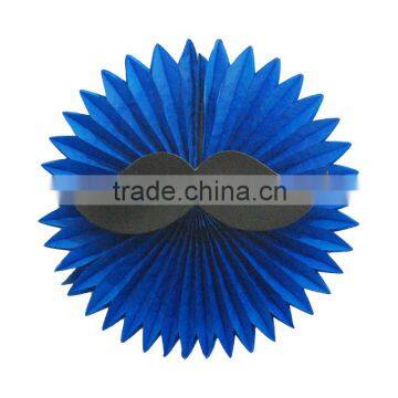 Party decoration paper honeycomb fan