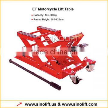 ET Series Motocycle Lift Tabe