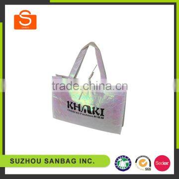 sedex factory shiny image laminated pp non woven bag