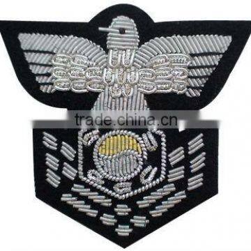 wholesale embroidery eagle emblems for military uniform