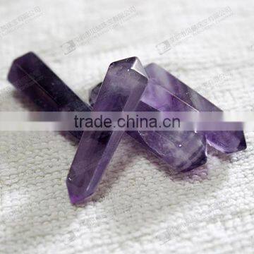 Gemstone jewelry amethyst points for jewelry making