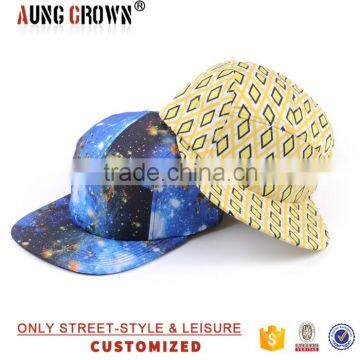 custom all over print 5 panel hat