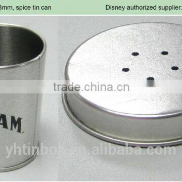 hot sale pepper spices tin box