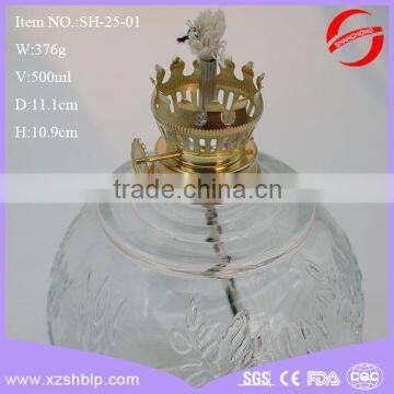 2016 Pyramid Shaped Glass Aroma Bottle for Packaging Aromatherapy Bottles