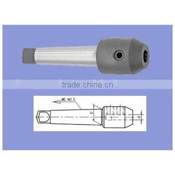 Morse taper end mill adapter tang style drawbar style