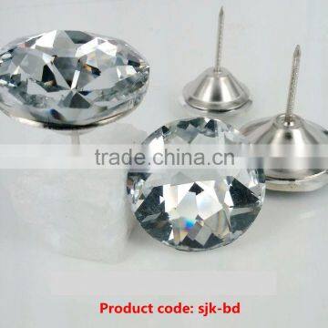 Top selling unique design crystal rhinestone button China sale