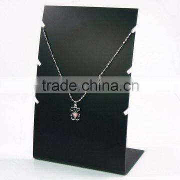 Black Lucite Necklace Display C0103064