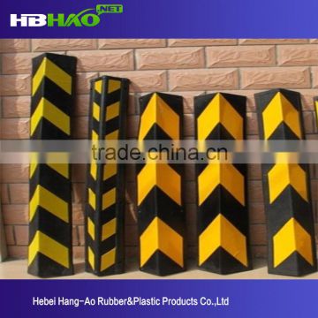 factory wall protect rubber round and right corner guard in parking lot