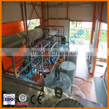 Used Engine Oil Black Oil Re-refining Distillation Machine photo-5