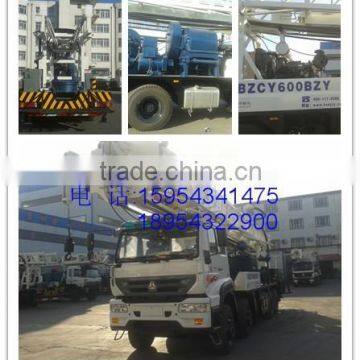 truck mounted water well drilling rig