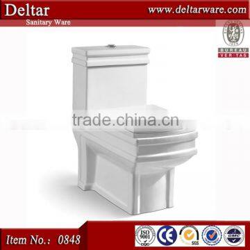 Hige Quality Washdown One-piece Toilet,Deluxe WC Toilet photo-5