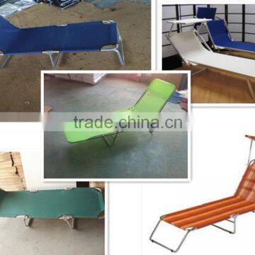 Outdoor garden sun loungers/beach bed