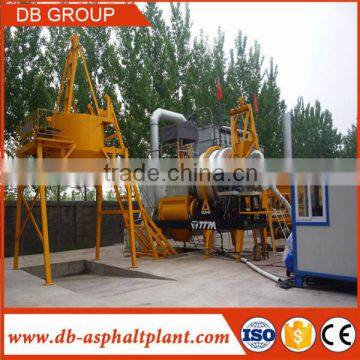 DB Group Hot Sales Mobile Mini Asphalt Plant 10t/h,20t/h,30t/h ,40t/h ,60t/h,80t/h