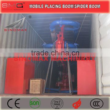 13m 15m 17m 18m Mobile Hydraulic Concrete Spider Boom/ Placing Boom/Distributor for Sale