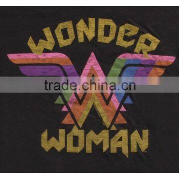 Vintage Colorful Wonder Woman T-shirt photo-2
