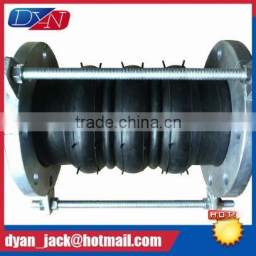 Carbon steel flange Double Sphere cheap shock absorbers Convenient pipe connection