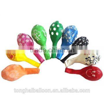 Aimin Hot sell Colorful Printed Round Balloon for party decoration