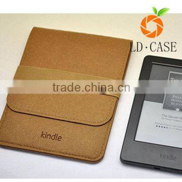 Best selling felt envelope for kindle Oasis, wallet leather case silicone case