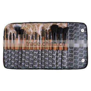 16pcs Free Makeup Samples Wooden Handle Brush