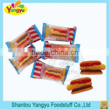 Halal gummy candy mini hot-dog soft candy