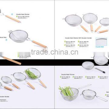 Stainless Steel Mesh Strainer Set photo-4