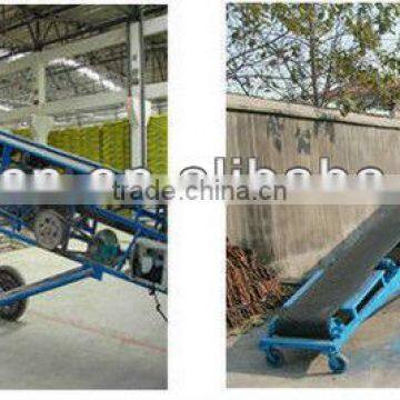 High Efficiency Small Conveying Equipment,Mobile Belt Conveyor for Pellets,Bulk Material