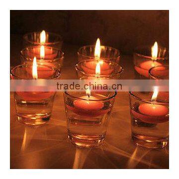 floating romantic glass candle holder