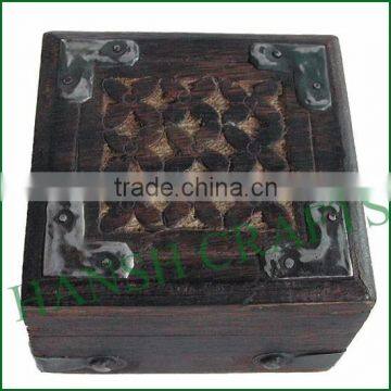 Ancient wooden box